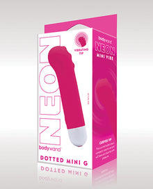  XGen Bodywand Neon Mini Dotted G Vibe - Neon Pink