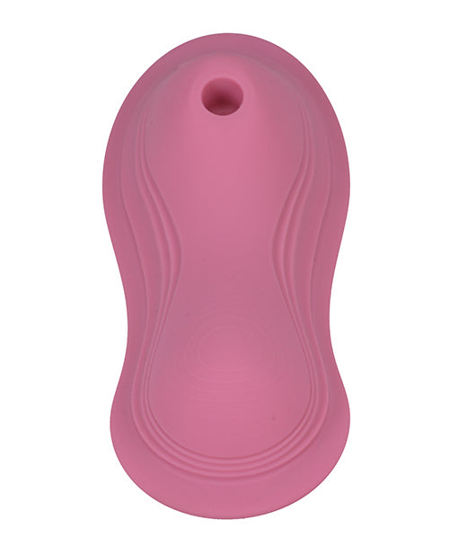 iRide Pleasure Seat Suck Stimulator Rechargeable w/Wireless Remote - Dusty Pink