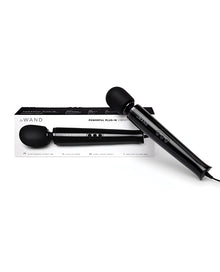  Le Wand Powerful Plug-In Vibrating Massager - Black