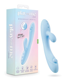  Blush Play With Me Moondust Magic Vibrator - Blue