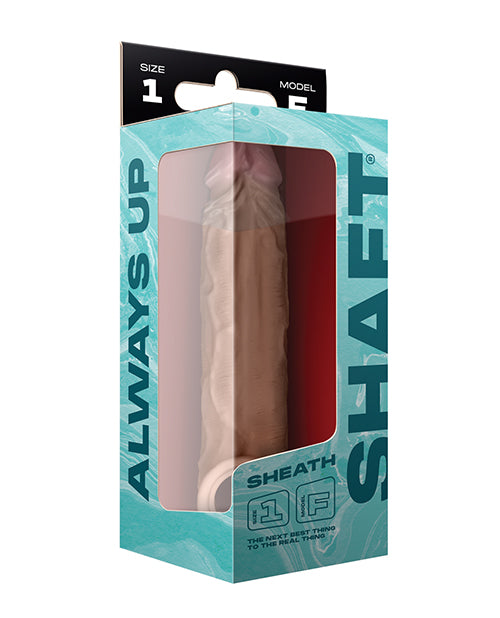 Shaft Model F Flexskin Liquid Silicone 7.8" Sheath - Pine