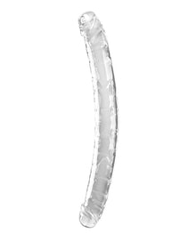  King Cock Clear 18" Double Dildo - Clear