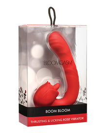  Bloomgasm - Boom Bloom Thrusting & Licking Rose Vibrator