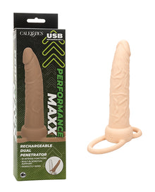  Performance Maxx Rechargeable Dual Penetrator - Ivory