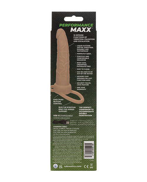 Performance Maxx Rechargeable Dual Penetrator - Ivory