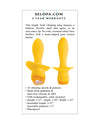 Selopa Mellow Yellow Vibrating Plug - Yellow