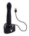 Playboy Pleasure Pleasure Zone Vibrator - 2 AM Black