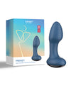Frenzy Rotating Butt Plug - Blue
