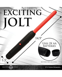  Master Series Spark Rod Zapping Wand - Red/Black