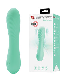  Pretty Love Alexisrose Curved Vibrator - Aqua