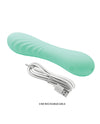 Pretty Love Alexisrose Curved Vibrator - Aqua