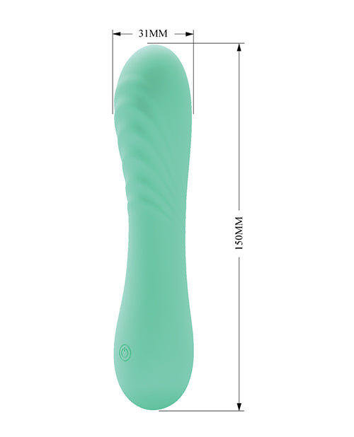Pretty Love Alexisrose Curved Vibrator - Aqua