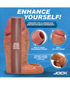 Curve Toys Jock Silicone Penis Extension Sleeve - Medium