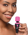 Bang! 10X Vibrating Mini Silicone Wand - Pink