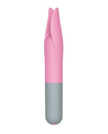  Rock Candy Cherry Flicker Clit Tickler - Pink/Grey