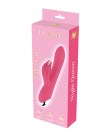  Night Queen Tickling & Fluttering Rabbit Vibe - Pink