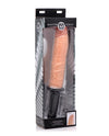 Master Series Onslaught 13 Mode XL Vibrating Dildo Thruster - Light