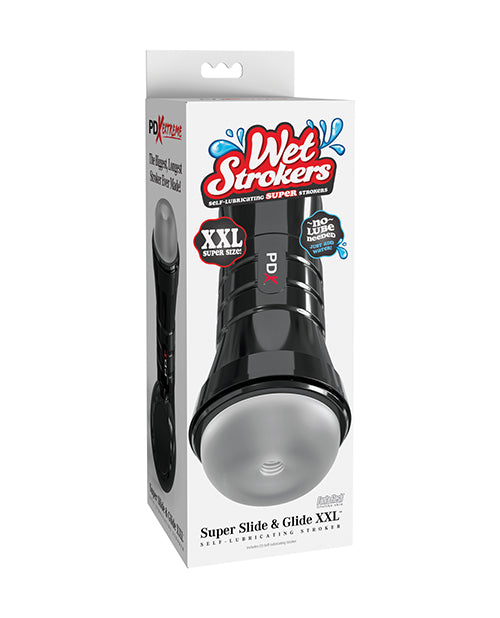 PDX Extreme Wet Stroker Super Slide & Glide XXL  - Frosted