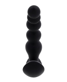  Evolved Bead Me Up Curved Anal Vibrator w/Remote Control - Black