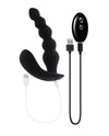 Evolved Bead Me Up Curved Anal Vibrator w/Remote Control - Black