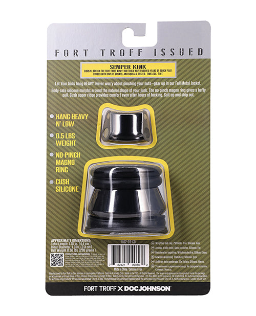 Fort Troff Full Metal Jacket Magno Ring Ball Stretcher - Black
