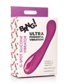 Bang! G-Spot Silicone Vibrator - Purple
