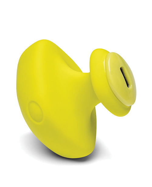 Dame Fin 2.0 Finger Vibrator - Citrus