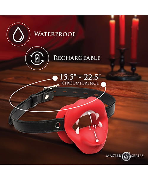 Master Series - Vampire Vibrating Mouth Gag