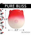 Bloomgasm Pulsing Petals Throbbing Rose Stimulator - Red