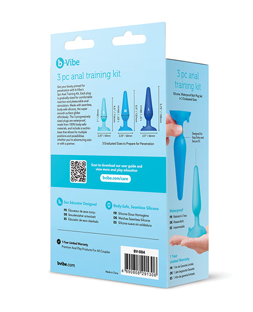 b-Vibe Anal Training Kit - 3 pc Set