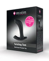 Mystim Twisting Tom - with e-stim - Black