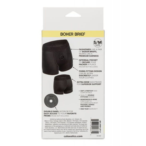 Boundless Boxer Brief S/M - Black