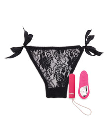  Nu Sensuelle Pleasure Panty Bullet w/Remote Control 15 Function - Pink