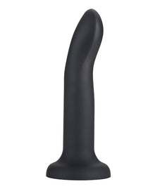  Gender Fluid 7.8" Enthrall Strap On Dildo - Black
