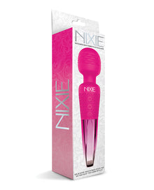  Nixie Rechargeable Wand Massager - Pink Ombre Metallic