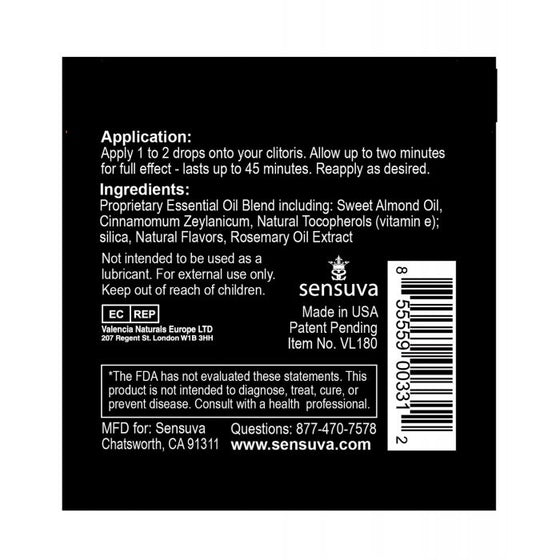 ON Natural Arousal Oil - Ampule Packet Bowl of 75