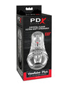 PDX Elite ViewTube See-Thru EZ-Grip Stroker - Clear