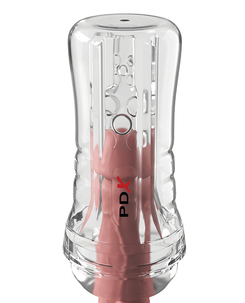 PDX Elite ViewTube See-Thru EZ-Grip Stroker - Clear