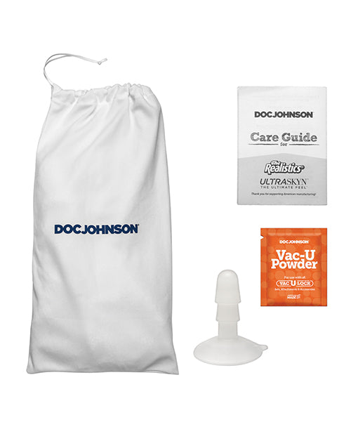 Signature Cocks ULTRASKYN 10" Cock w/Removable Vac-U-Lock Suction Cup  - Pressure