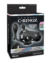 Fantasy C-Ringz Remote Controlled Vibrating Cock Blocker w/Ass-Gasam Plug - Black