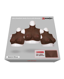  XX-DREAMTOYS Ultra Realistic H Cup Breast Form Extra Large - Black