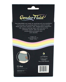  Gender Fluid 5" Equipped Soft Packer - Light Brown