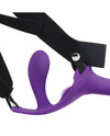 Lock-In Dual-Ended Vibrating Strap-On & Harness Set
