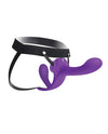 Lock-In Dual-Ended Vibrating Strap-On & Harness Set