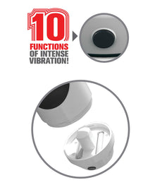  Pipedream Extreme Toyz Mega Grip Squeezable Vibrating Strokers - Pussy