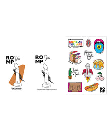  ROMP Dizi 3 Color Dildo - Pink