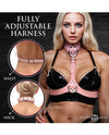 Vixen Female Chest Harness - Pink