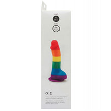  Pride Dildo w/Balls - Rainbow