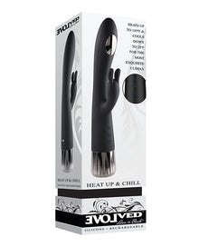  Evolved Heat Up & Chill G-Spot Rabbit - Black