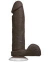 Realistic 8" ULTRASKYN Cock w/Balls - Brown